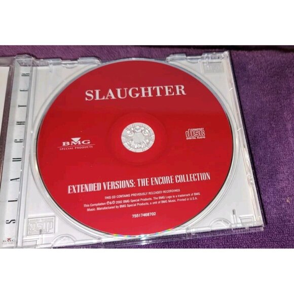 SLAUGHTER - Extended Versions LIVE CD - Picture 4 of 5